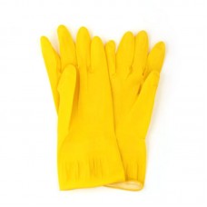 Перчатки хозяйственные жёлтые размер (XL)